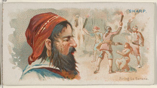 Bartholomew Sharp - Pirates of the Spanish Main (1888)