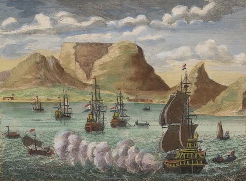 Cape of Good Hope - Henri Chatelain (1719)
