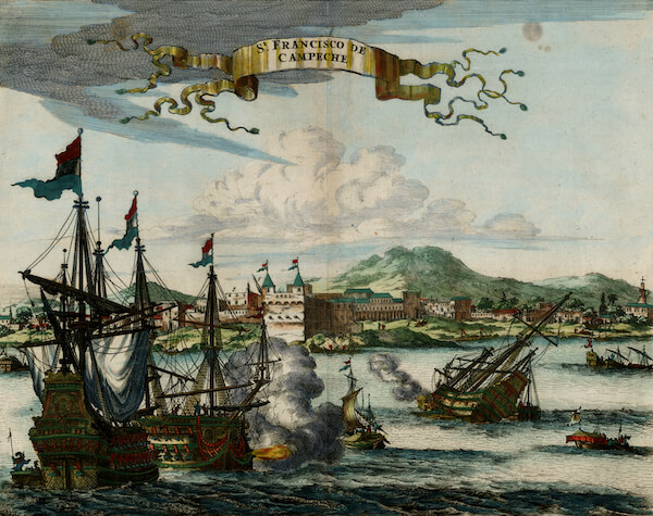 St. Francisco de Campeche - John Ogilby (1671)