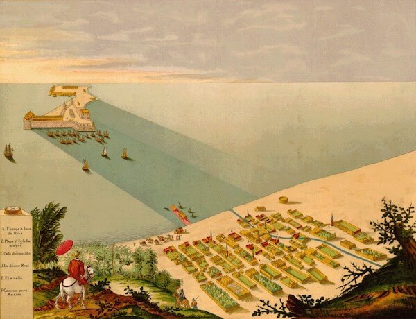 Veracruz - Johannes Vingboons (1660)