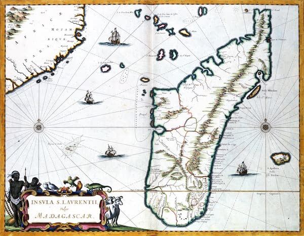 Madagascar - Atlas van der Hagen (1662)