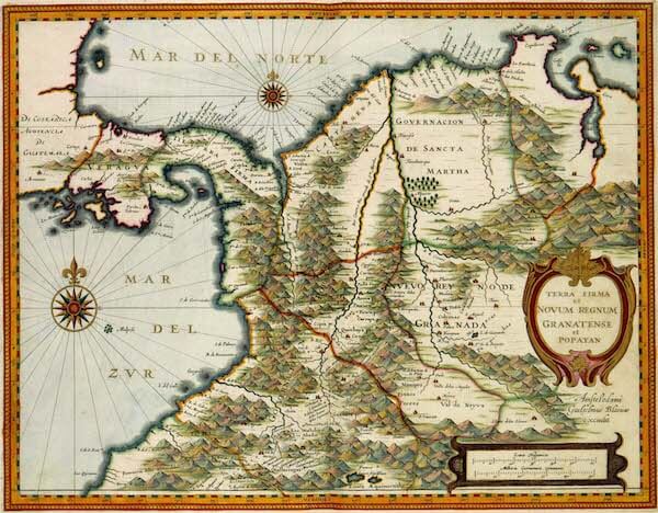 Terre Firma - Atlas van der Hagen (c. 1630)