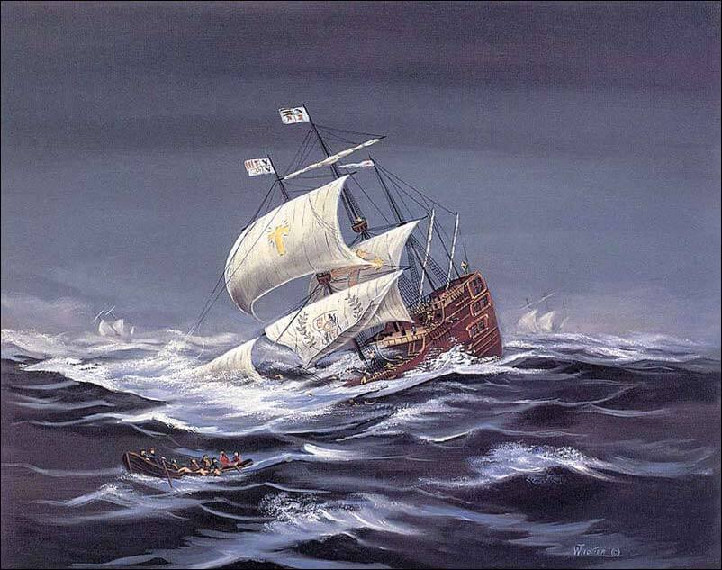 Samuel Bellamy - The Urca de Lima (William Trotter)