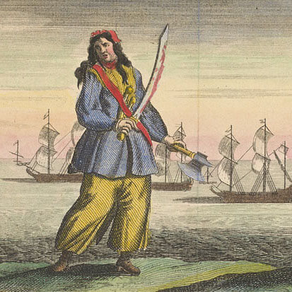 Anne Bonny - A General History of Pyrates (1724)