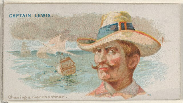 Captain William Lewis - Pirates of the Spanish Main (1888)