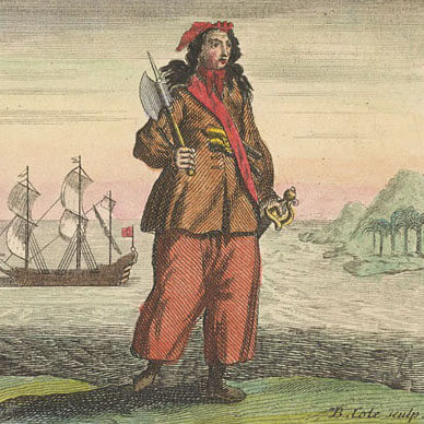 Mary Read - A General History of the Pyrates (1724)