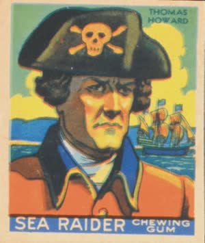 Thomas Howard - Thomas Howard (Sea Raiders Chewing Gum Cards - 1933)