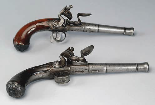 Pirates Culture - Pirate Weapons - Flintlock Pistols